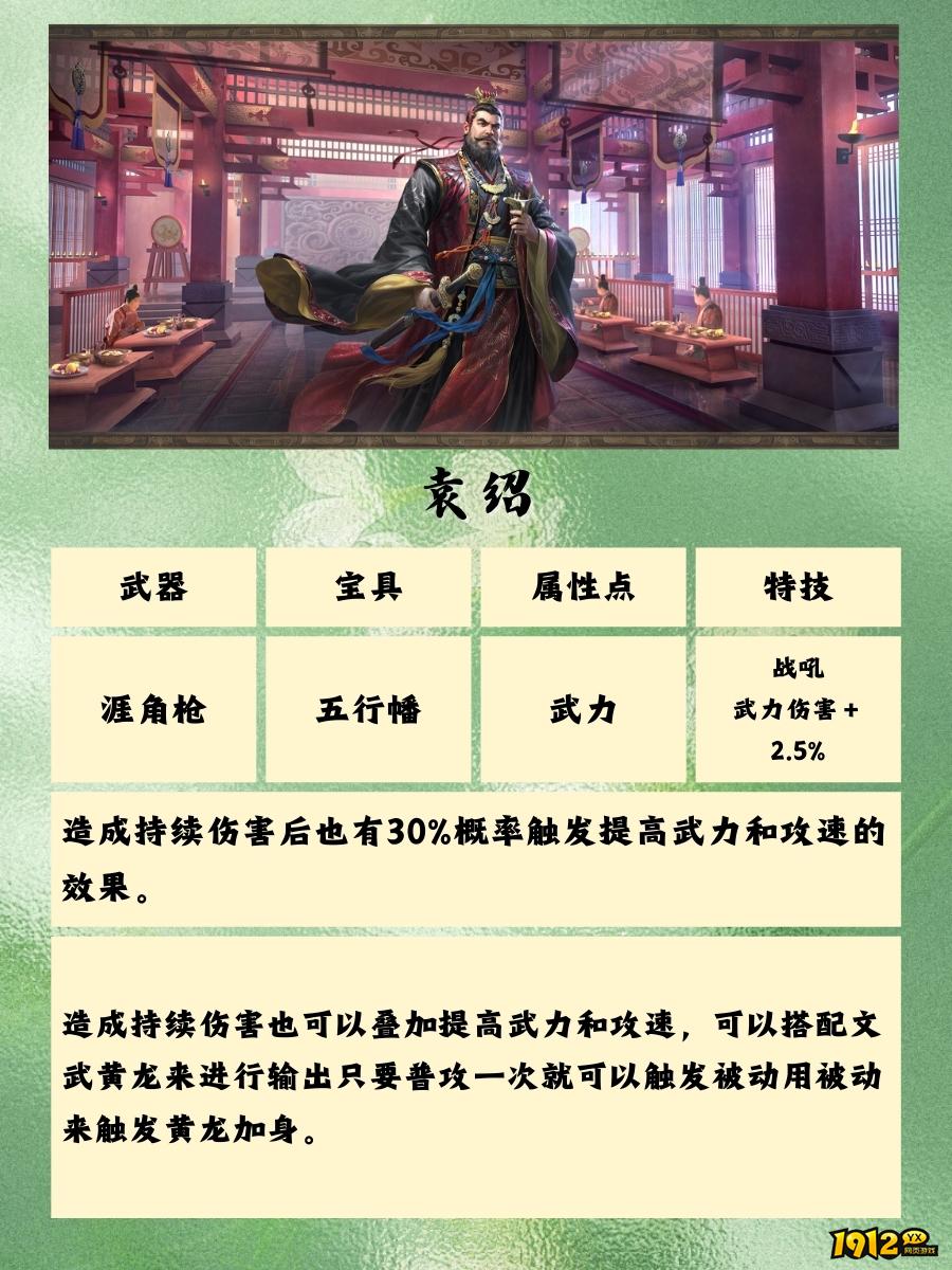 1912yx《三国群英传:鸿鹄霸业》群雄装备介绍 1912yx《三国群英传:鸿鹄霸业》群雄装备介绍